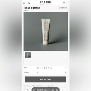 Le labo Hand Cream bundle , two in total